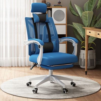 Υψηλή πλάτη Mesh Rolling Swivel Reclining PC Chair Metal Gaming Chair για το σπίτι