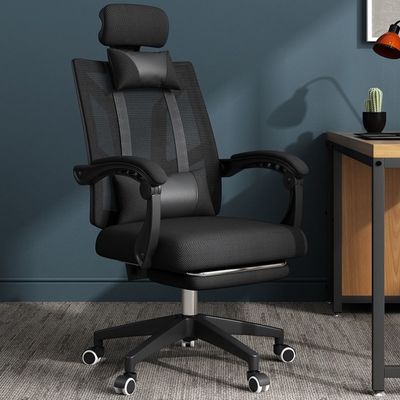 Υψηλή πλάτη Mesh Rolling Swivel Reclining PC Chair Metal Gaming Chair για το σπίτι