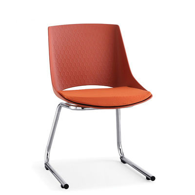 OEM ODM Office Sleigh Leg Σύγχρονο σχεδιασμό Stackable Training Center Καρέκλες με 0.33CBM