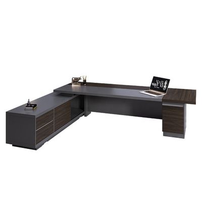 Πανεπιστήμιο MDF Luxury Executive Office Desk Set για εμπορικά έπιπλα CEO Office Table