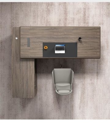 50mm πάχος Τραπέζι Top μοντέρνο σχήμα L Executive Desk για την κατασκευή του οικιακού γραφείου