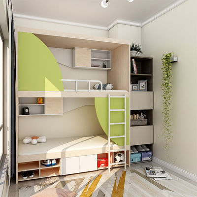 Χρηματοοικονομικό κρεβάτι ξενοδοχείου μοντέρνο μινιμαλιστικό στυλ σιδερένιο κρεβάτι με μεγάλο χώρο αποθήκευσης