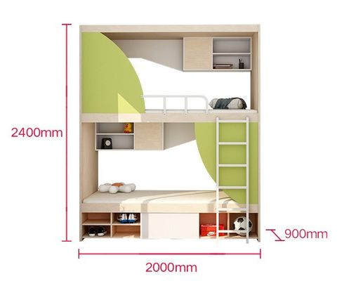 Χρηματοοικονομικό κρεβάτι ξενοδοχείου μοντέρνο μινιμαλιστικό στυλ σιδερένιο κρεβάτι με μεγάλο χώρο αποθήκευσης