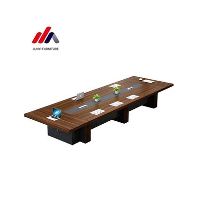 E1 Πίνακας μελαμίνης MDF/MFC Μεγάλο τραπέζι συνεδριάσεων Σύγχρονο τραπέζι συνεδριάσεων