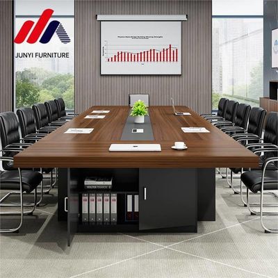 E1 Πίνακας μελαμίνης MDF/MFC Μεγάλο τραπέζι συνεδριάσεων Σύγχρονο τραπέζι συνεδριάσεων