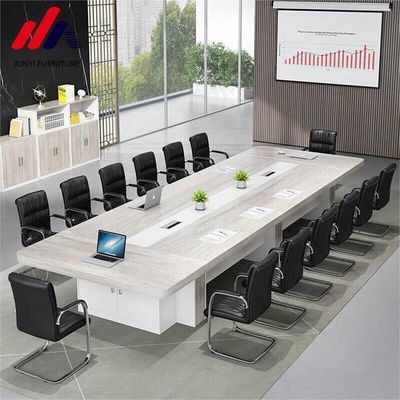 E1 Πίνακας μελαμίνης MDF/MFC Μεγάλο τραπέζι συνεδριάσεων Σύγχρονο τραπέζι συνεδριάσεων